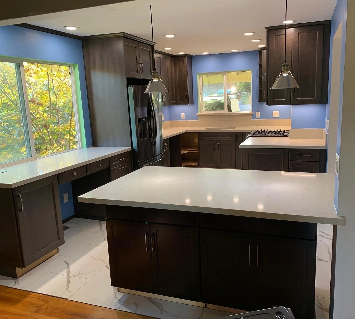 Kitchen remodel in Santa Cruz by Aboveboard Construction
